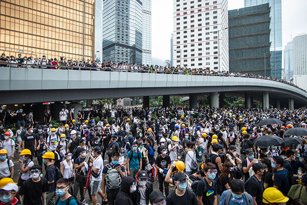 Mass protests in Hong Kong have forced the government to retreat