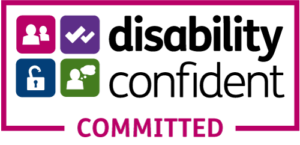 Disability confident committed badge