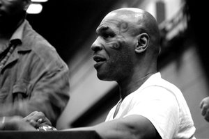 American former professional boxer Mike Tyson