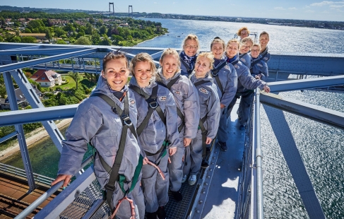 Bridgewalking på Lillebælt