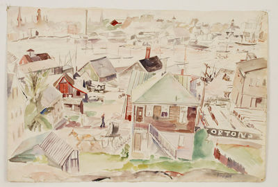 Theresa Bernstein, ‘Gloucester Reminder’, 1924