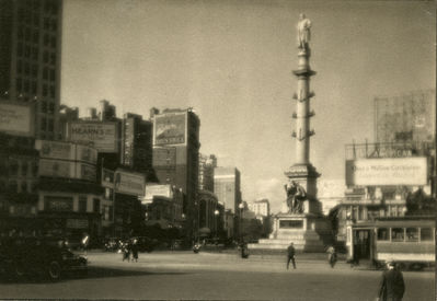 Ira Martin, ‘Columbus Circle’, ca. 1921