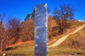 The new monolith has been found on a hill the Romanians regard as holy, near a historically significant site.