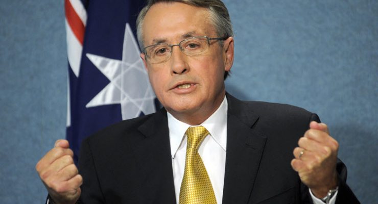 Wayne Swan, 2008. (Image credit: AAP Image/Alan Porritt)