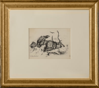 Edward Hopper, ‘Sir Edwin Lansdeer (Dead Stag)’, ca. 1900