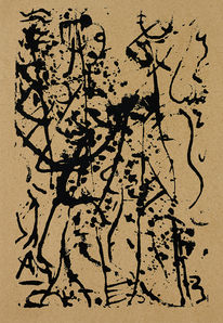 Jackson Pollock, ‘Untitled (M20)’, ca. 1946