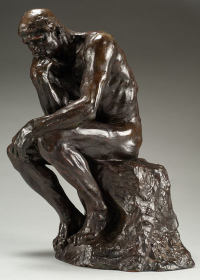 Auguste Rodin, ‘Le Penseur (The Thinker), Petit Modèle’, Conceived in 1881, 1882, cast by Alexis Rudier between 1920, 1930
