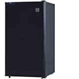 RCA RFR320-B-Black-COM RFR321 Mini Refrigerator, 3.2 Cu Ft Fridge, Black, CU.FT