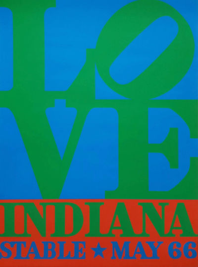 Robert Indiana, ‘LOVE (Hand Signed by Robert Indiana)’, 1966