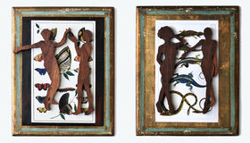 We Women Nature.Panel Diptych