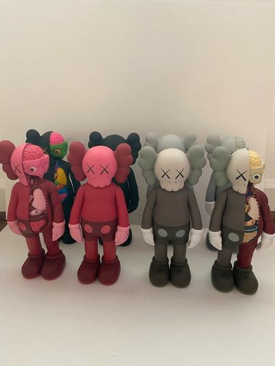 KAWS, ‘Full Body & Flayed Companions (Set of Eight)’, 2016-2017