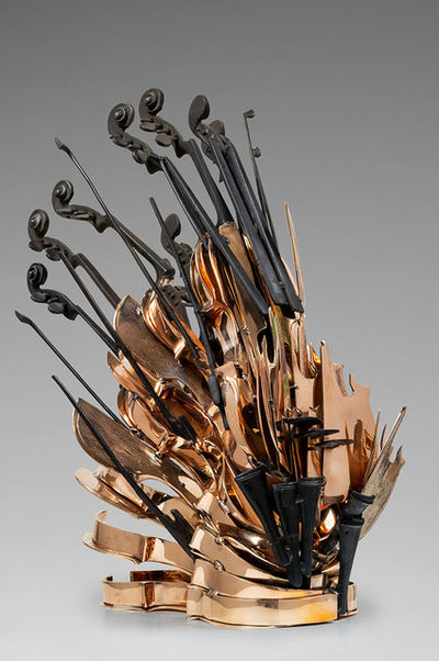 Arman, ‘Cascade de violons ’, 2004