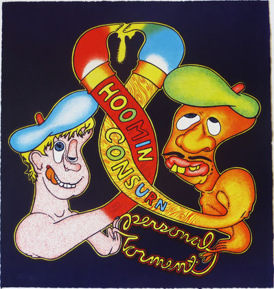 Peter Saul, ‘Hoomin Consurn / Personal Torment.jpg’, 1969