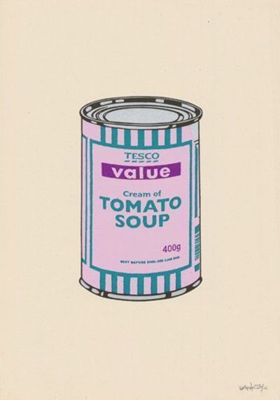 Banksy, ‘Soup Can (Tesco)’, 2005