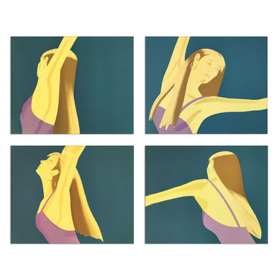 Alex Katz, ‘Night: William Dunas Dance (Suite of Four)’, 1997