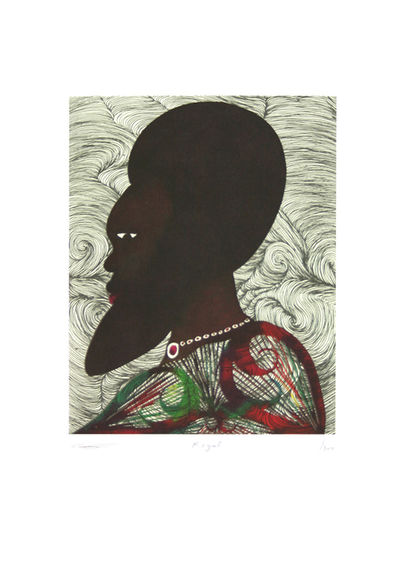 Chris Ofili, ‘Regal’, 2000