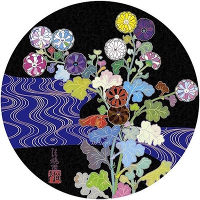 Takashi Murakami, ‘Korin:  Azure River’, 2015