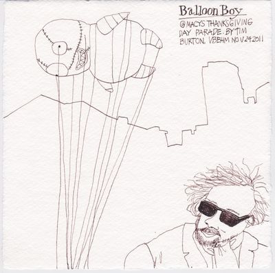 Victoria Behm, ‘Balloon Boy @ Macy's Thanksgiving Day Parade. By Tim Burton’, 2011