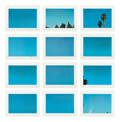 John Baldessari, ‘Throwing Three Balls in the Air to Get a Straight Line (Best of Thirty-Six Attempts)’, 1973