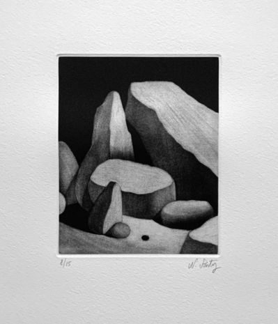 Nicolas Party, ‘Rocks’, 2016