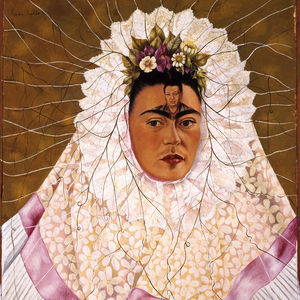 Frida Kahlo, ‘Diego on my mind (Self-portrait as Tehuana)’, 1943