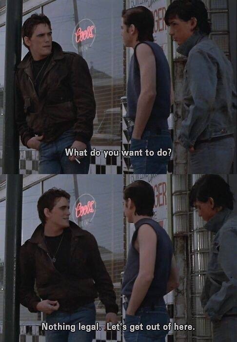 foreverthe80s:
“The Outsiders (1983)
”