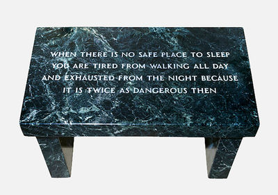 Jenny Holzer, ‘Survival:When there is no safe place...,’, 1997