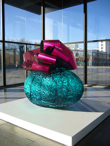 Jeff Koons, ‘Baroque Egg with Bow (Turquoise/Magenta)’, 1994-2008