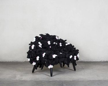 KAWS, ‘Campana Black BFF Chair’, 2018
