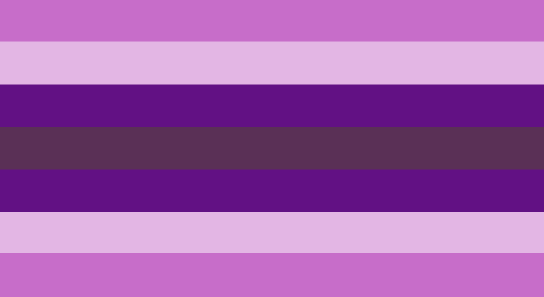 Jugagender: A gender that feels magical and mysterious.Etymology
The etymology of the word Jugagender is unknown. Jugagender was coined by an unknown user via MOGAI-archive in or before 2015.
Flag
The Jugagender flag was created by user arsgoesgender...