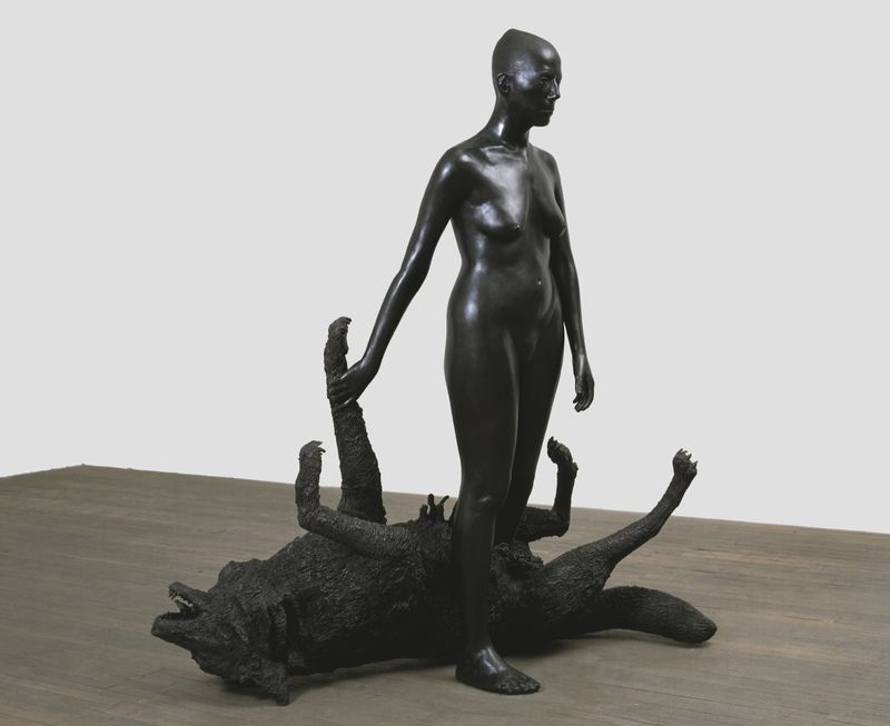 Kiki Smith’s Blackbirds, Wolves, and Animal Bodies