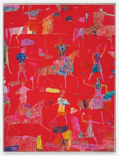 Reza Derakshani, ‘Red Rain Hunt’, 2019