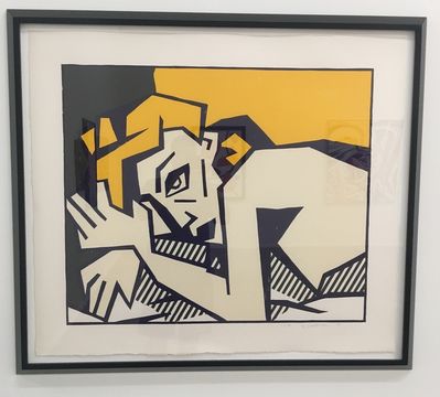 Roy Lichtenstein, ‘Reclining Nude’, 1980