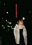 Joey in front of the Ambassador Theater, Times Square, NYC (1997)