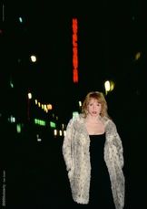 Joey in front of the Ambassador Theater, Times Square, NYC (1997)