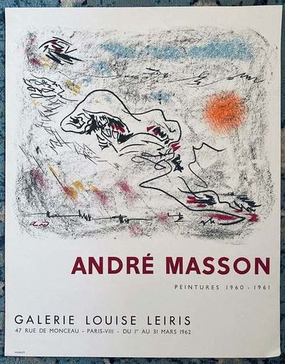 André Masson, ‘Untilted’, 1962