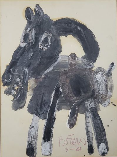Fernando Botero, ‘Donkey’, 1961