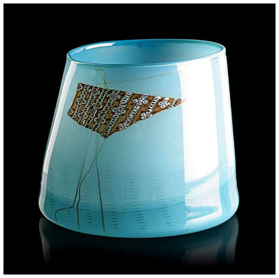 Dale Chihuly, ‘Dale Chihuly Rare Original Blue Blanket Cylinder Hand Blown Glass Signed Artwork’, 1980