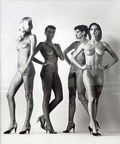 Helmut Newton, ‘Walking Women, Paris 1981’, 1981