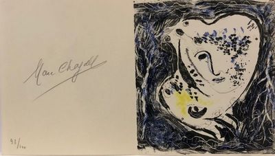 Marc Chagall, ‘Catalogue - Frontispice ’, 1969