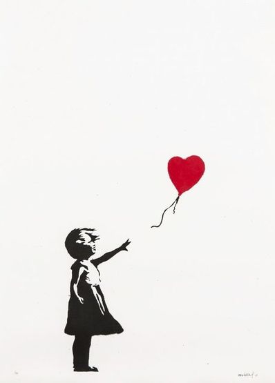 Banksy, ‘Girl With Balloon’, 2004