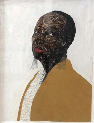 Amoako Boafo, ‘Untitled’, 2018