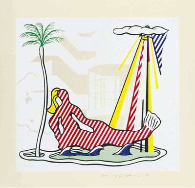 Roy Lichtenstein, ‘Mermaid (from the Surrealist Series)’, 1978