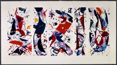 Sam Francis, ‘The Five Continents In Summertime’, 1984