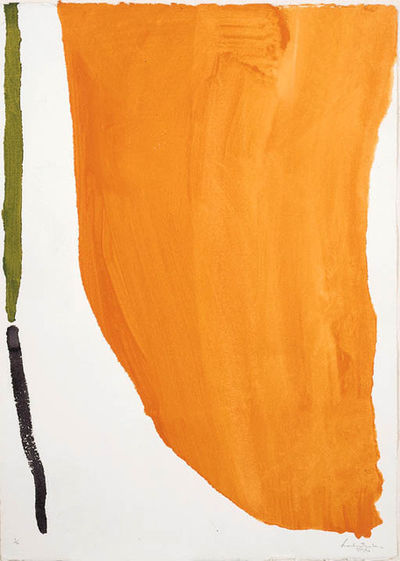 Helen Frankenthaler, ‘Orange Down Pour’, 1970