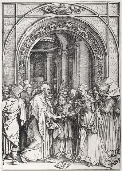 Albrecht Dürer, ‘Betrothal of the Virgin’, 1511
