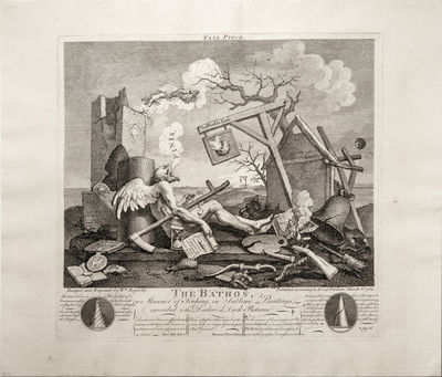 William Hogarth, ‘Tail Piece (The Bathos)’, 1764