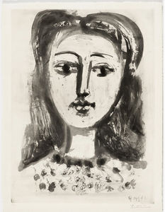 Pablo Picasso, ‘Portrait of Francoise with Frizzy Hair’, 1947