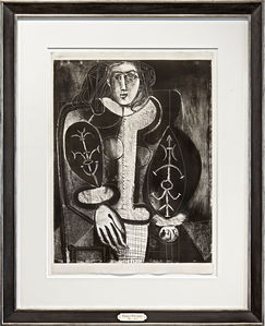 Pablo Picasso, ‘Le Femme au Fauteuil No. 1, d'après le rouge’, 1948