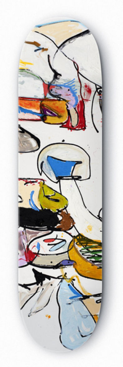 Eddie Martinez, ‘Signed limited edition skateboard deck’, 2016